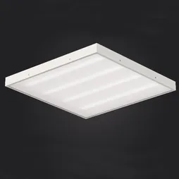 Накладной герметичный светодиодный светильник c защитой IP65 OfficeZar 30 5000К с прозрачным рассеивателем микропризма