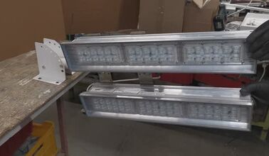 Универсальное крепление для прожектора Лучезар. Поворотное крепление на горизонтальную поверхность. 