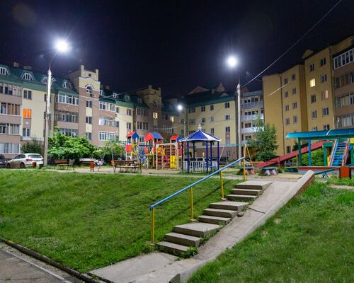 Иркутск - Светодиодное освещение жилищного комплекса