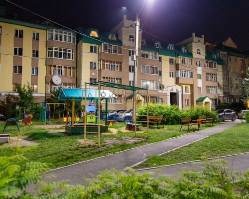 Иркутск - Светодиодное освещение жилищного комплекса.