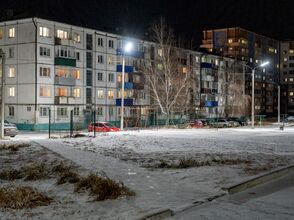 Усолье-Сибирское - Освещение дворов жилых домов