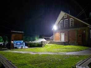 Светодиодные освещение горнолыжного курорта "Гора соболинная"