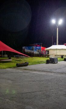 Светодиодные освещение горнолыжного курорта "Гора соболинная"