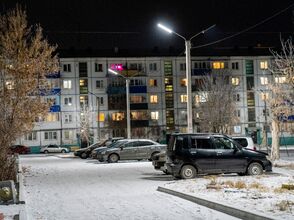 Усолье-Сибирское - Освещение дворов жилых домов